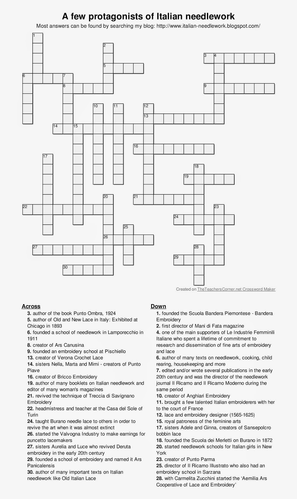 kind of embroidery crossword kind of embroidery crossword