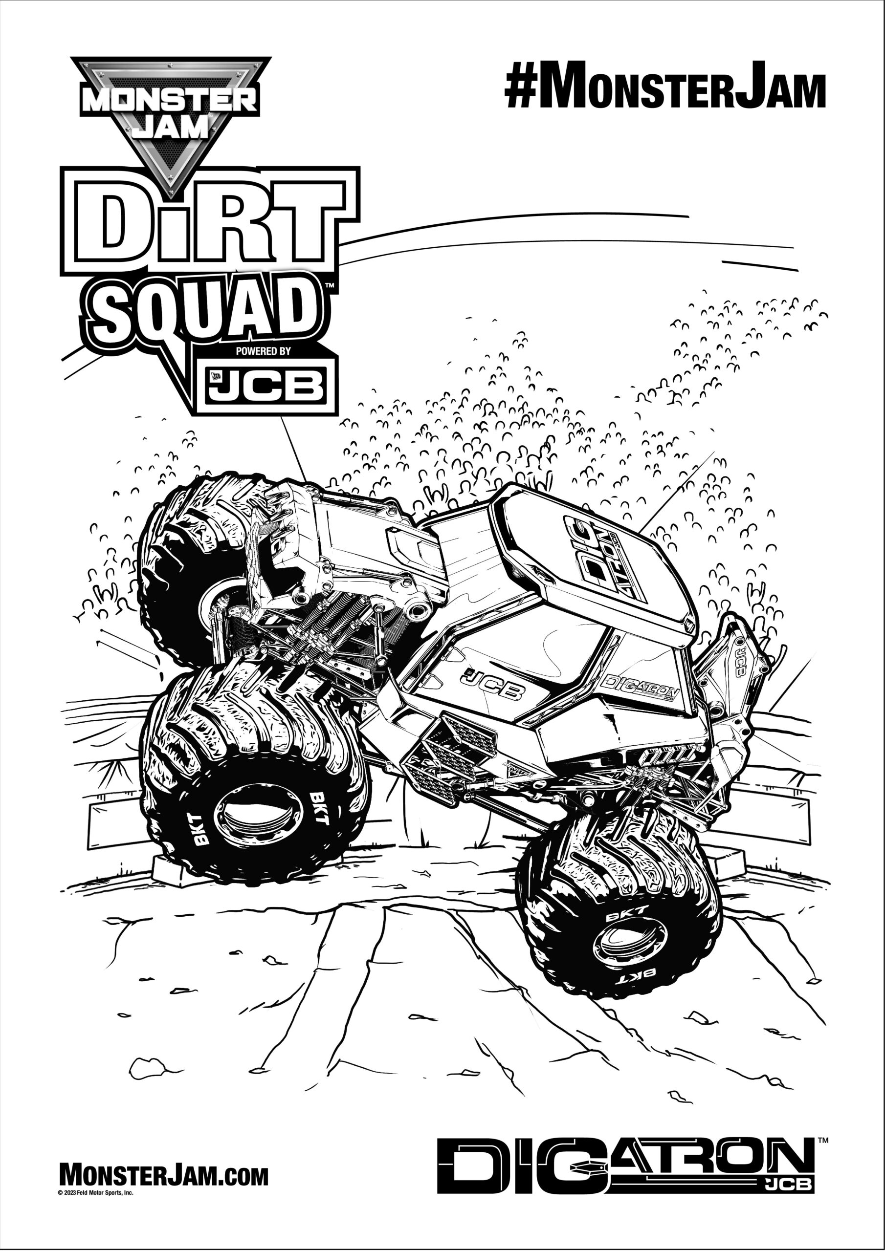 JCB Dirt Squad Monster Jam JCB Dirt Squad Monster Jam