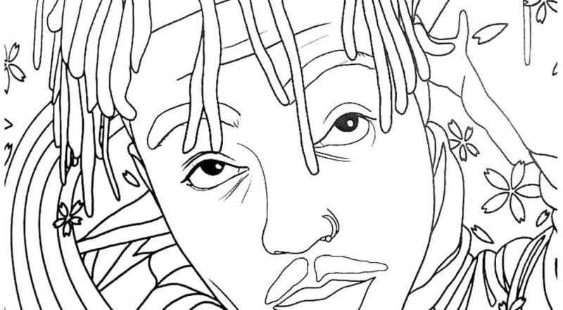 Juice WRLD Coloring Pages Free Coloring Pages