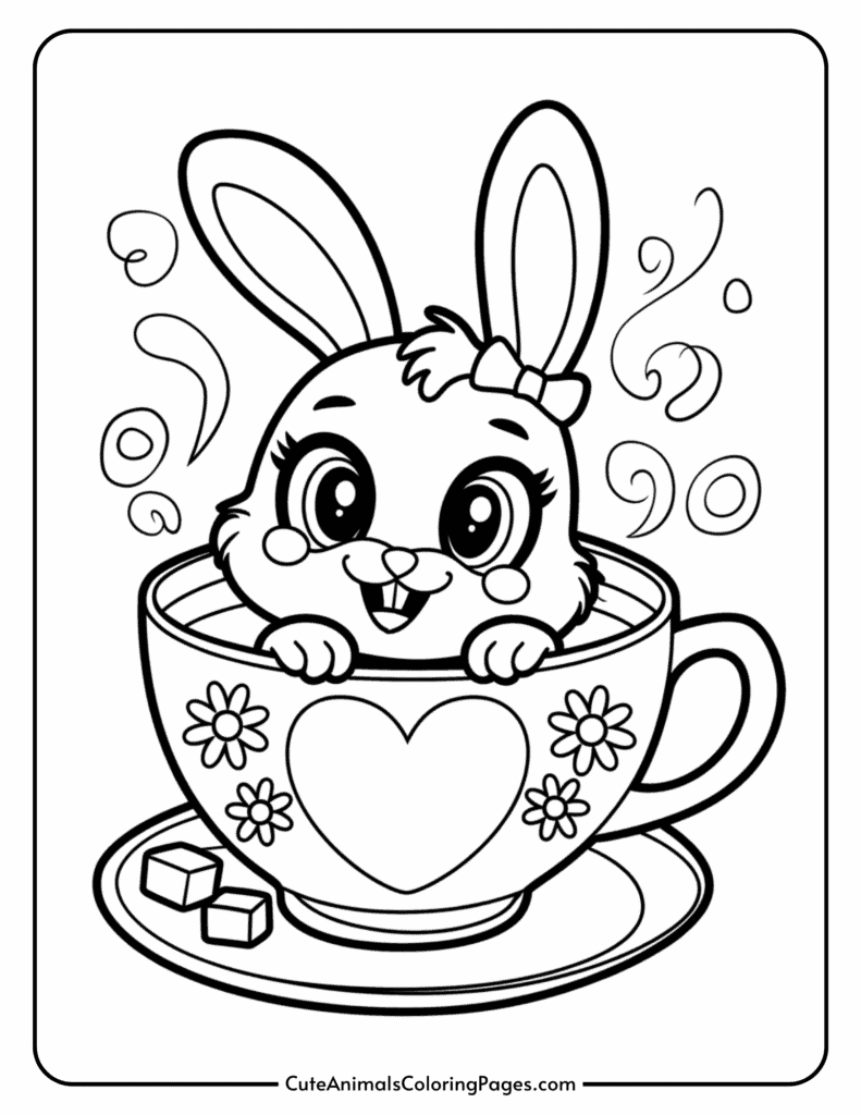 Kawaii Bunny Coloring Pages 13 Free Printable PDF Pages Cute Animals Coloring Pages Kawaii Bunny Coloring Pages 13 Free Printable PDF Pages Cute Animals Coloring Pages