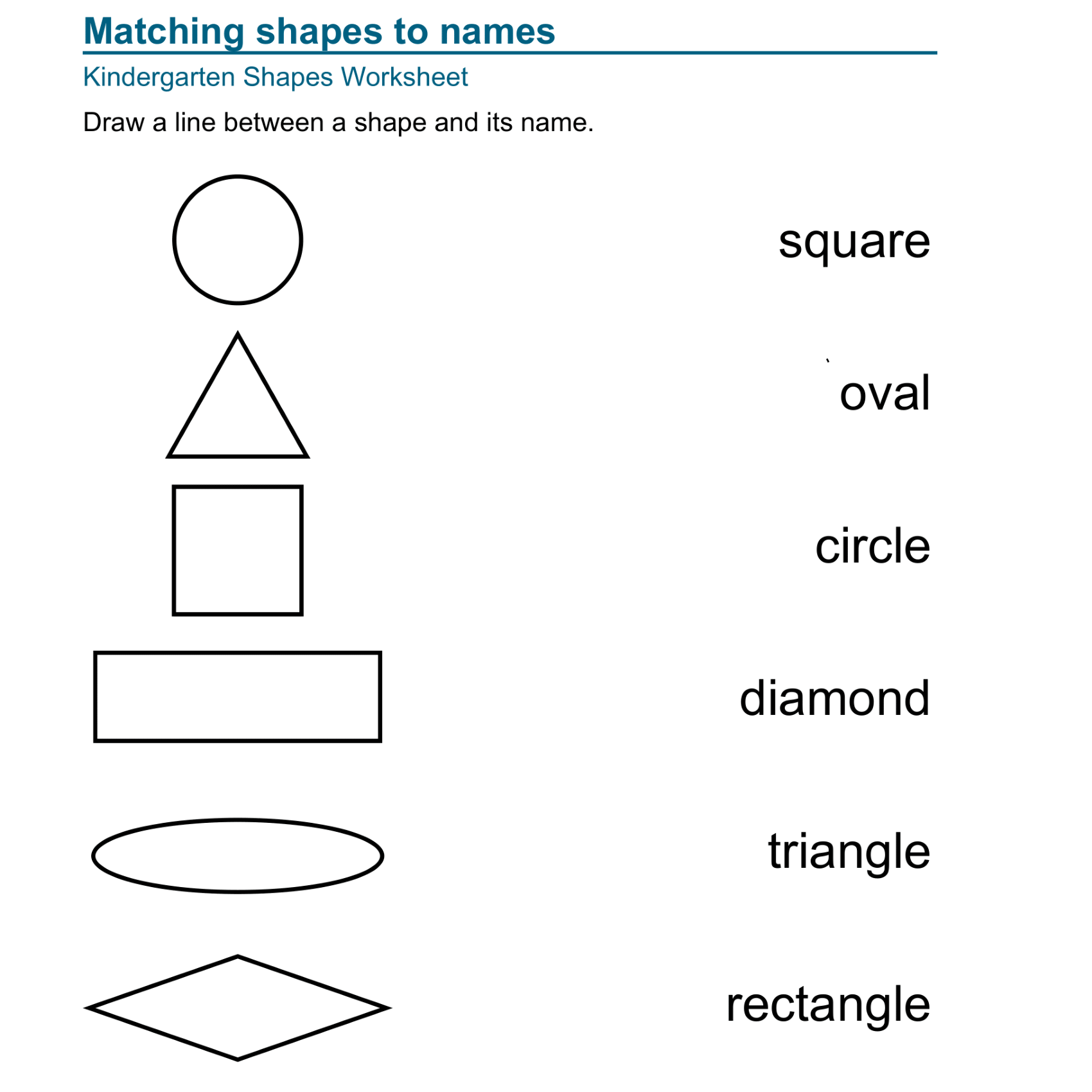 shapes worksheets for kindergarten shapes worksheets for kindergarten
