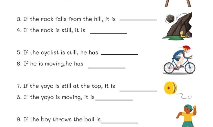 Kinetic And Potential Energy Worksheets Kinetic And Potential Energy Potential Energy Kinetic Energy