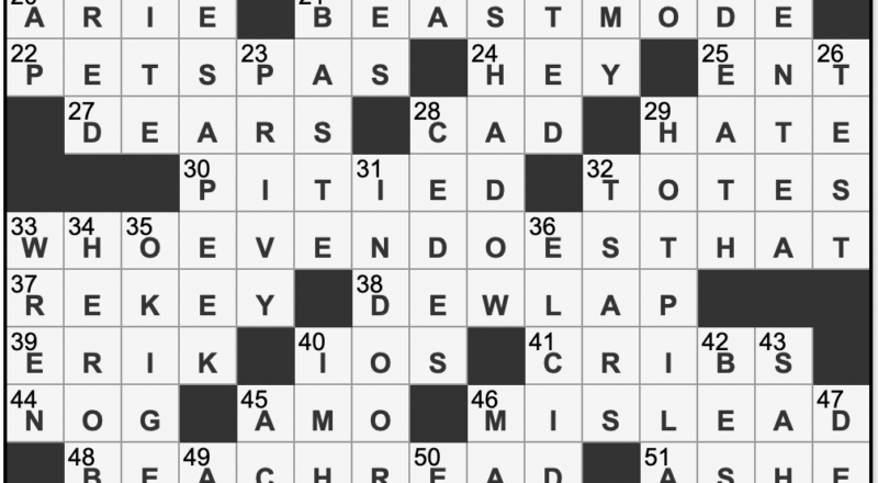L A Times Crossword Corner Saturday August 30 2025 Brian Callahan Matthew Luter