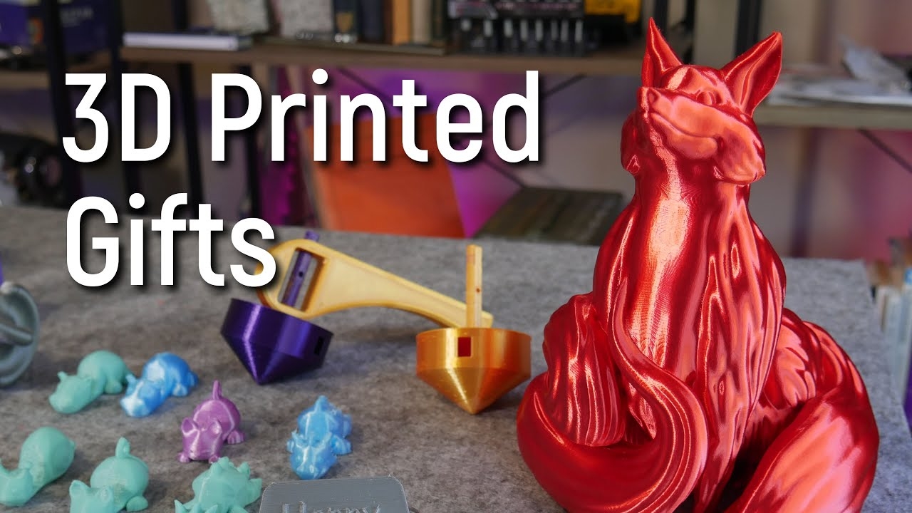 Last Minute Christmas Gifts To 3D Print YouTube Last Minute Christmas Gifts To 3D Print YouTube