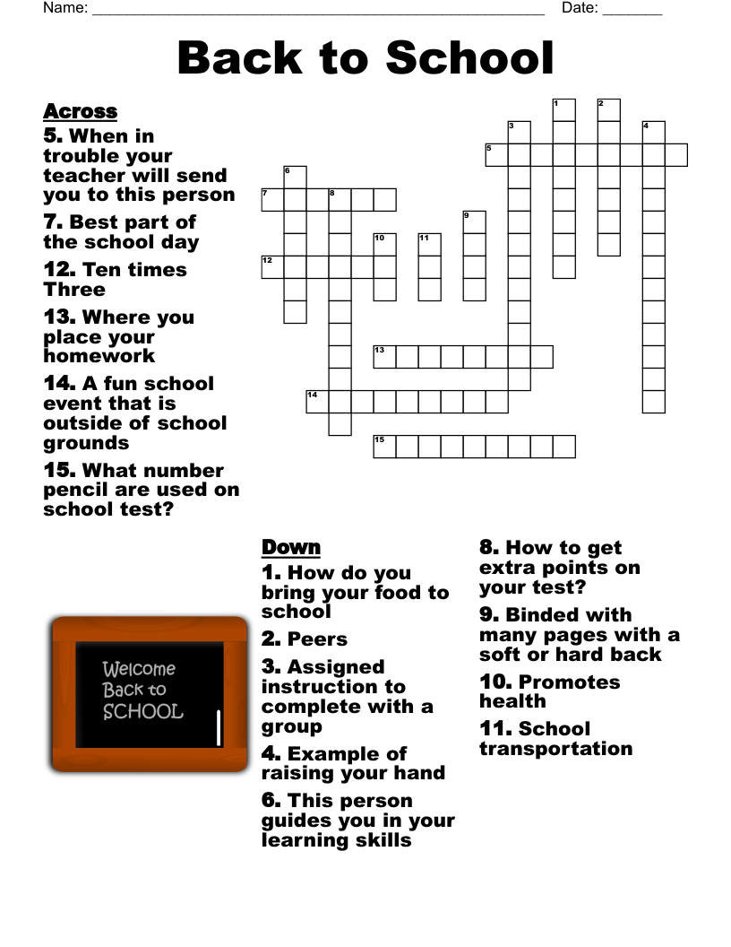 Learning Strategies Crossword WordMint
