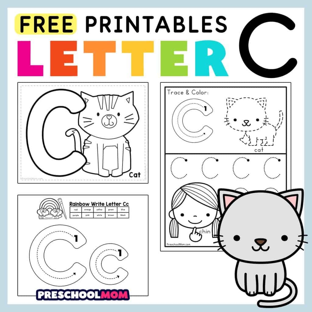 letter c worksheets for preschool letter c worksheets for preschool