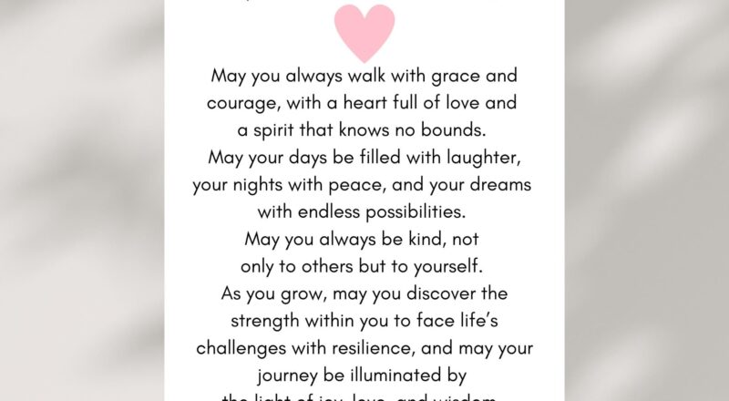 Letter To My Granddaughter Etsy