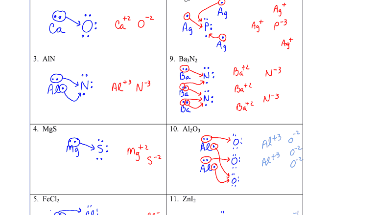 Lewis Dot Structure Worksheet Pdf With Answers Fill Out Sign Online DocHub