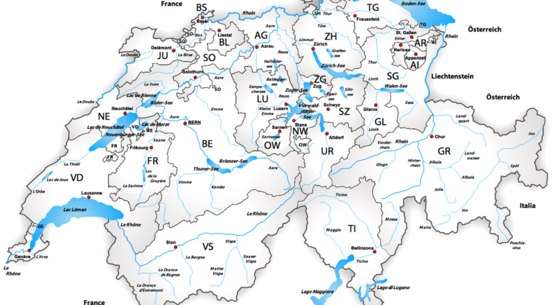 List Of Rivers Of Switzerland Wikipedia