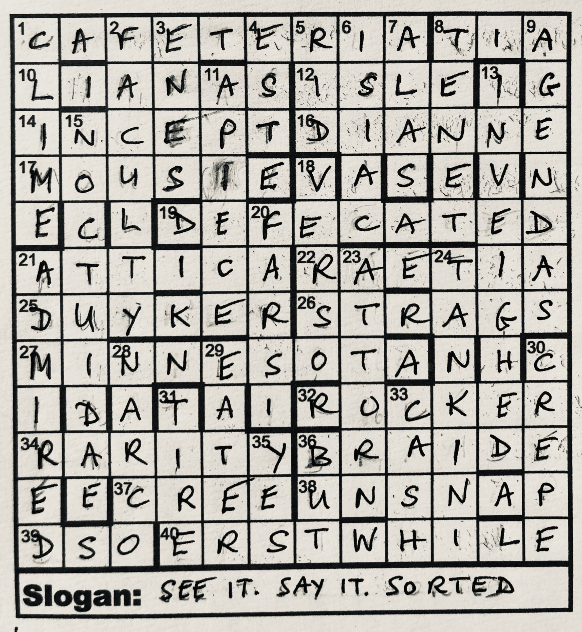 kerfuffle crossword clue