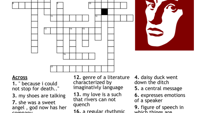 Literary Devices Crossword WordMint