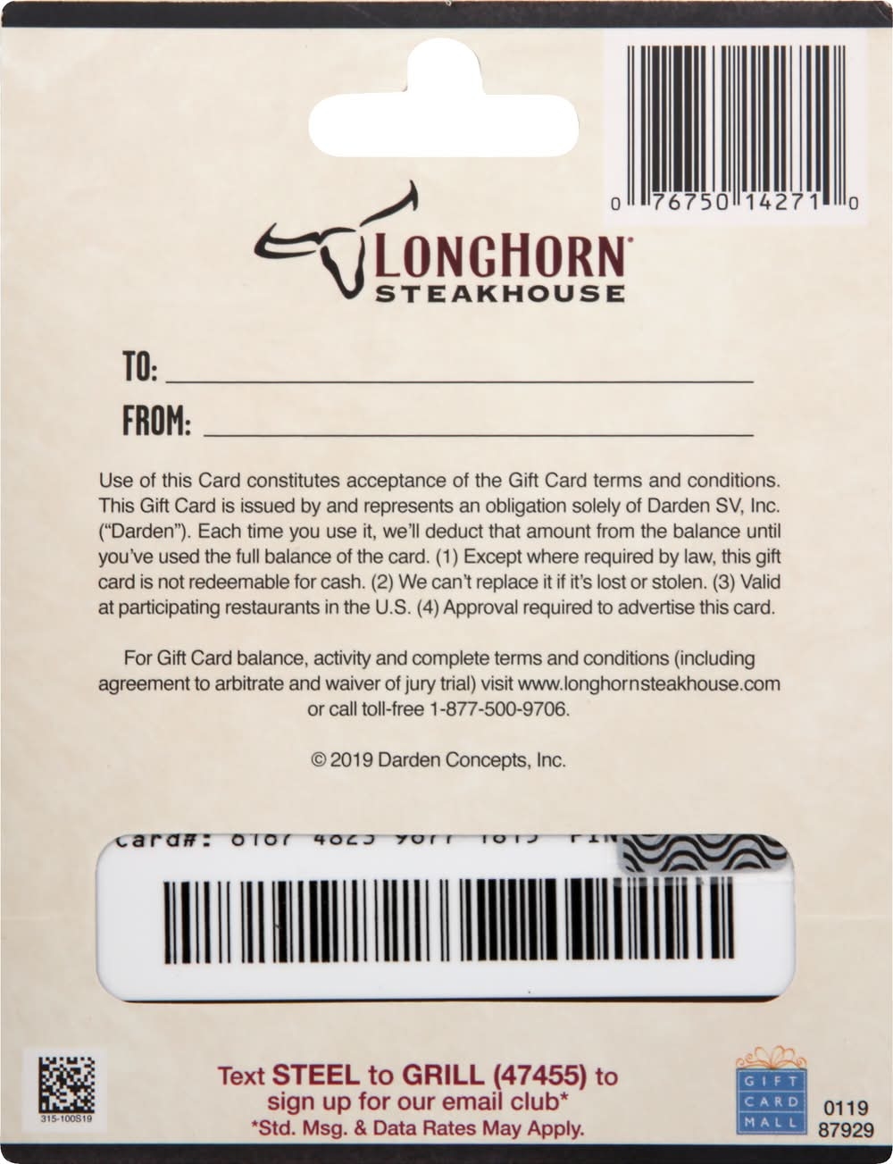 LongHorn Steakhouse Gift Card Delivery Near Me Order Online Uber Eats LongHorn Steakhouse Gift Card Delivery Near Me Order Online Uber Eats