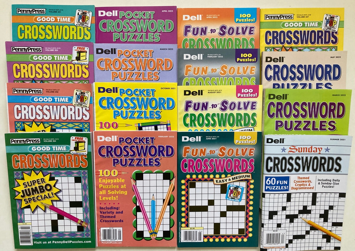 Lot Of 10 Penny Press ALL SOLVING LEVELS Crossword Puzzle Books UNSORTED EBay Lot Of 10 Penny Press ALL SOLVING LEVELS Crossword Puzzle Books UNSORTED EBay