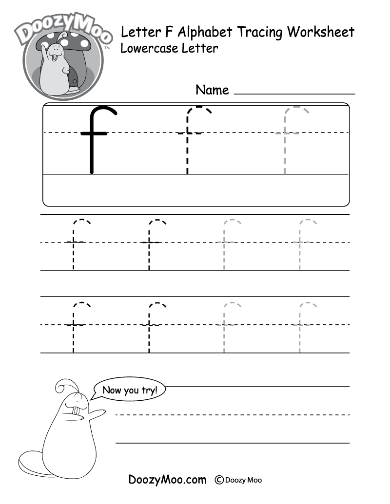 letter tracing worksheets pdf