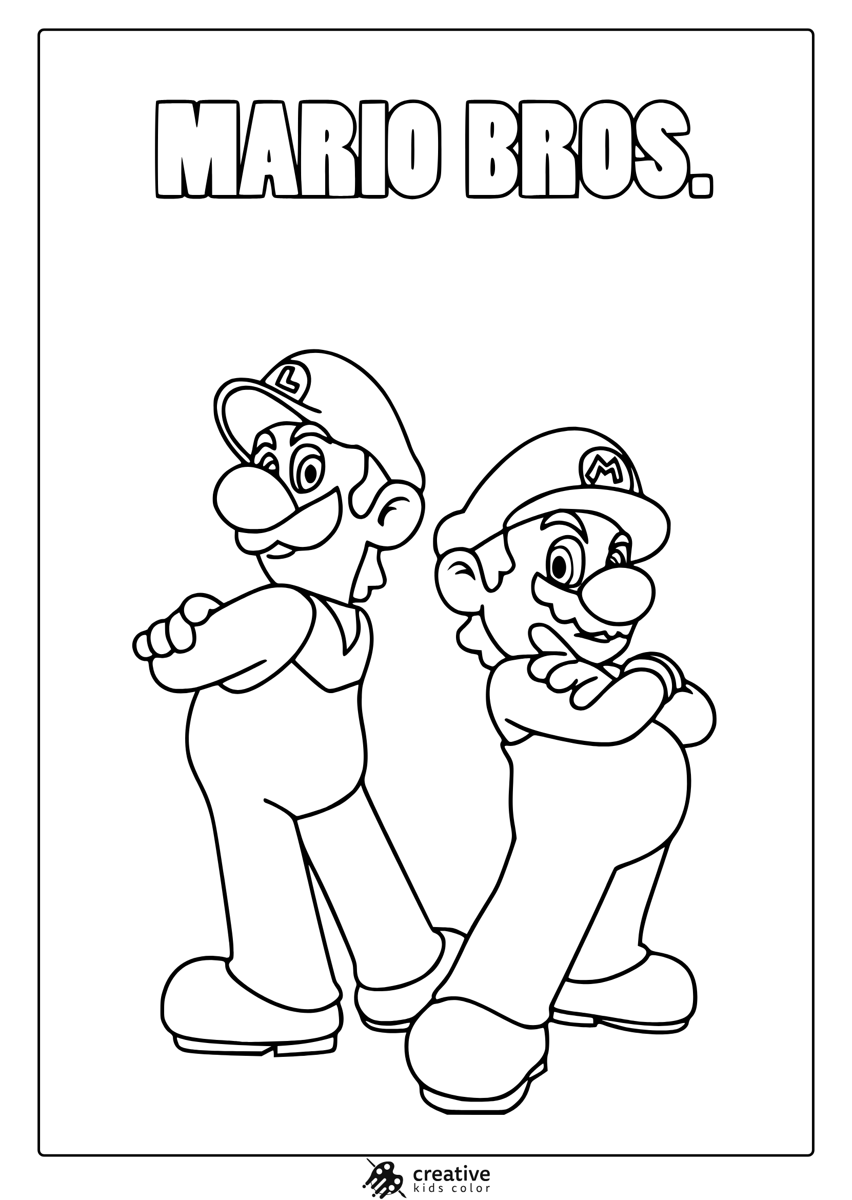 Mario Coloring Pages Free Printable PDFs 