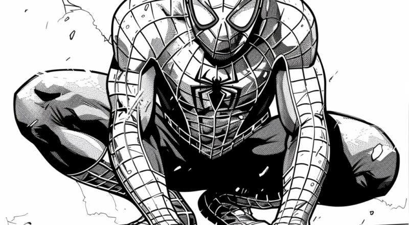 Marvel For Adults Coloring Pages Free Printable