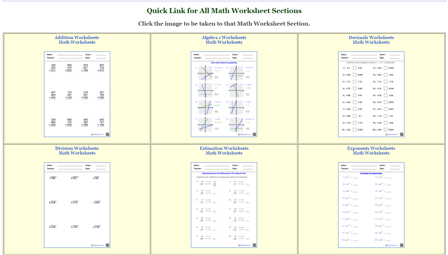 Math Aids Worksheets Teachezwell Blog Math Aids Worksheets Teachezwell Blog