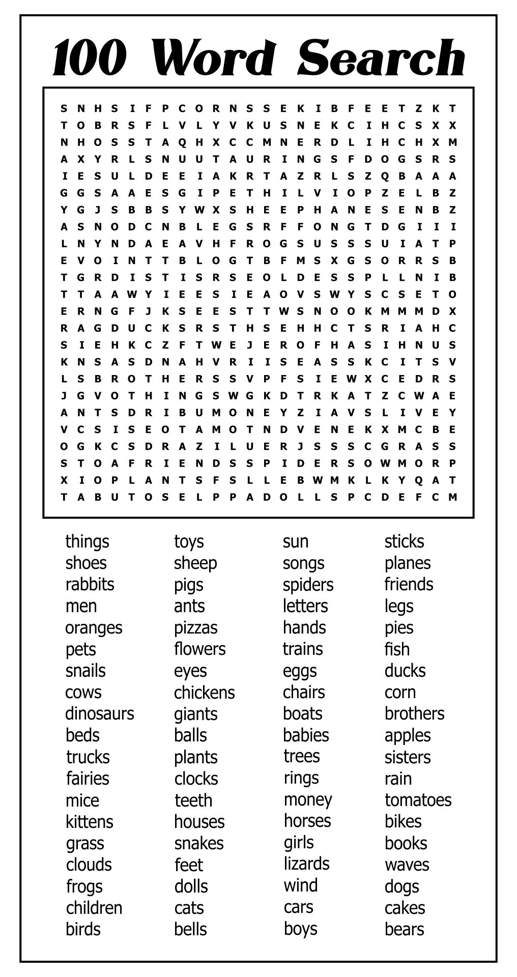 Mega Word Searches 10 Free PDF Printables Printablee Mega Word Searches 10 Free PDF Printables Printablee