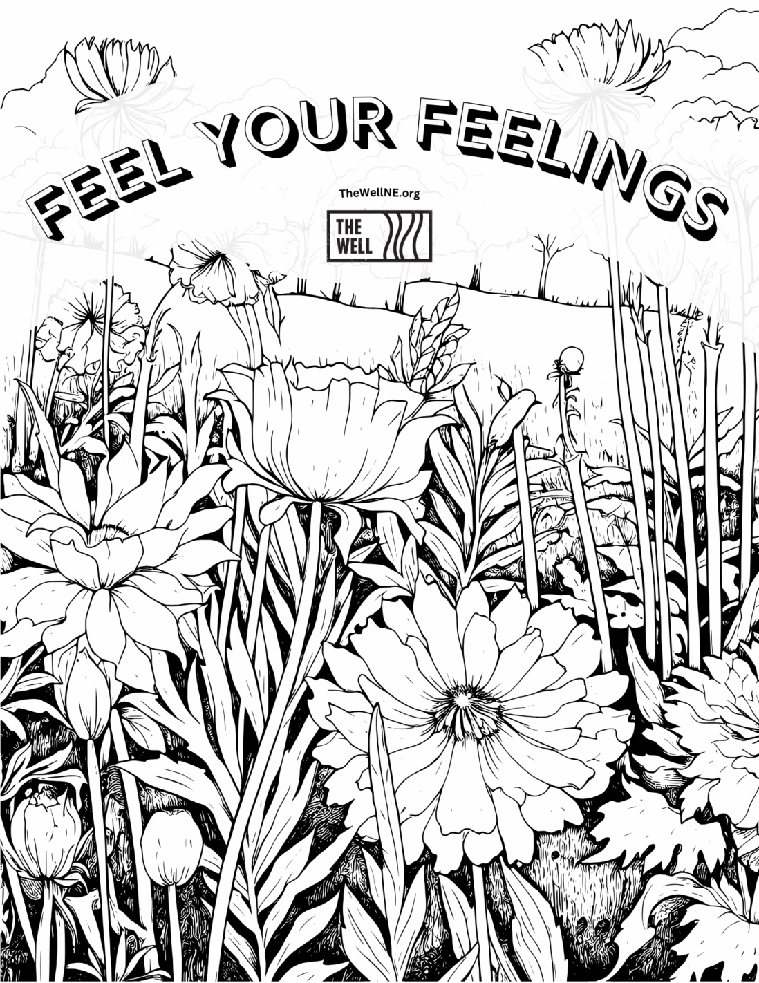 Mental Health Downloadable Coloring Sheets The Well Mental Health Downloadable Coloring Sheets The Well