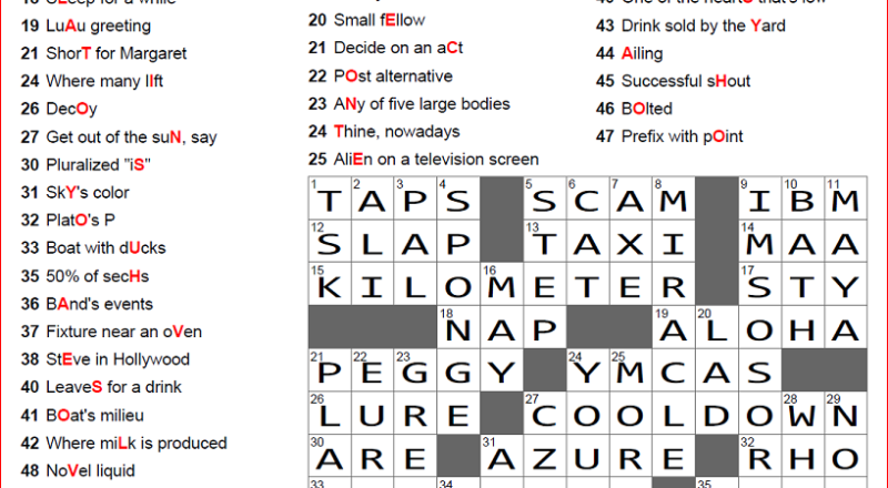 MGWCC 775 Friday April 7th 2023 Examples Abound Matt Gaffney s Weekly Crossword Contest