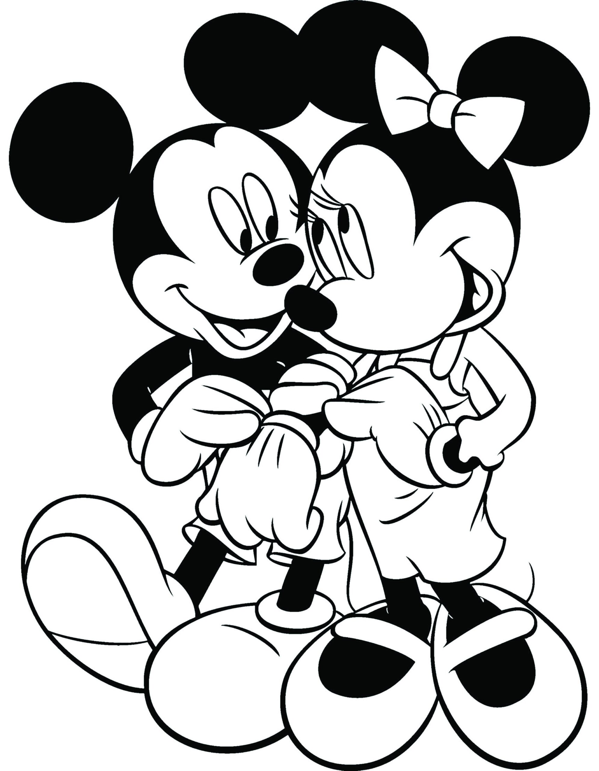 Mickey And Minnie Coloring Pages For Kids PDF Etsy Mickey And Minnie Coloring Pages For Kids PDF Etsy