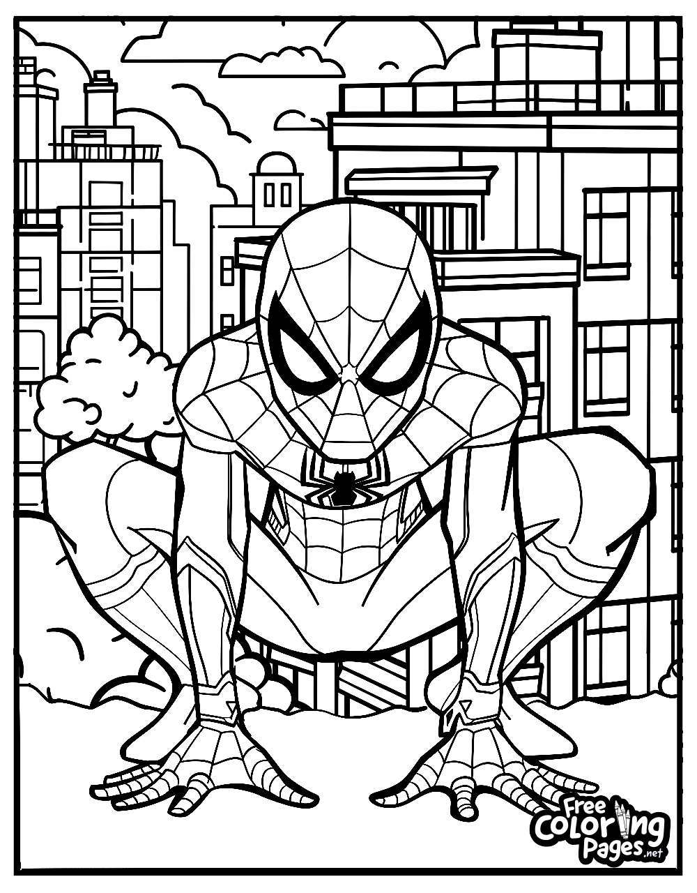 miles morales coloring pages