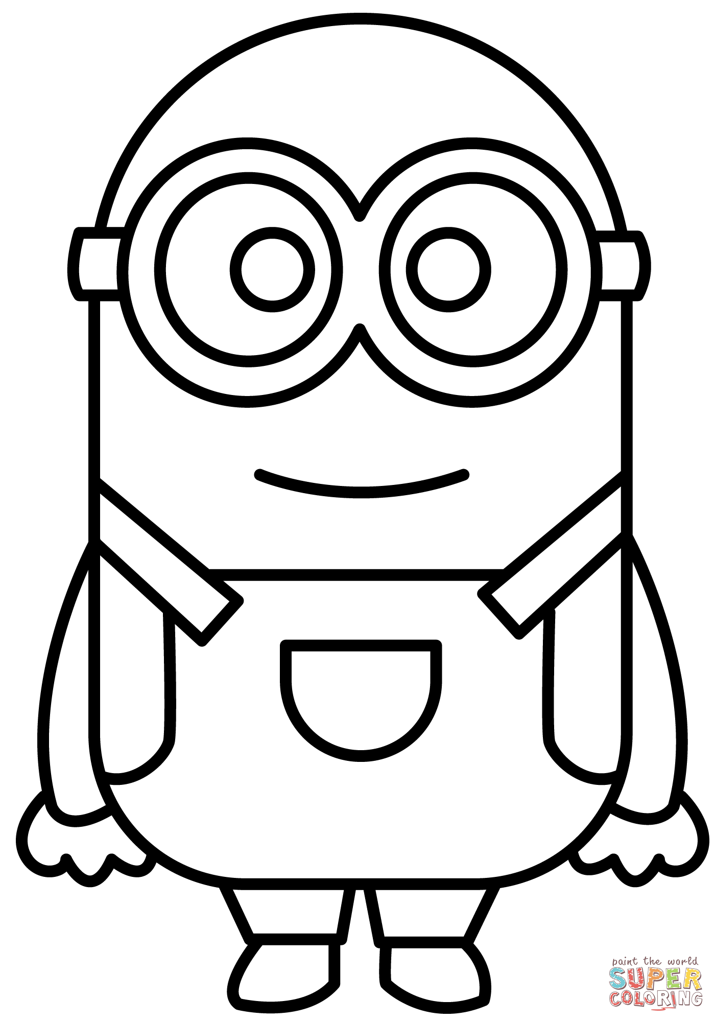 minion coloring page minion coloring page