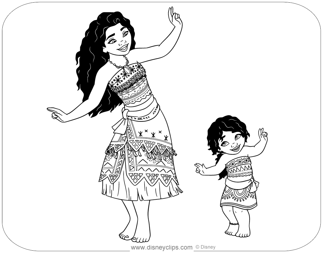 moana 2 coloring pages moana 2 coloring pages