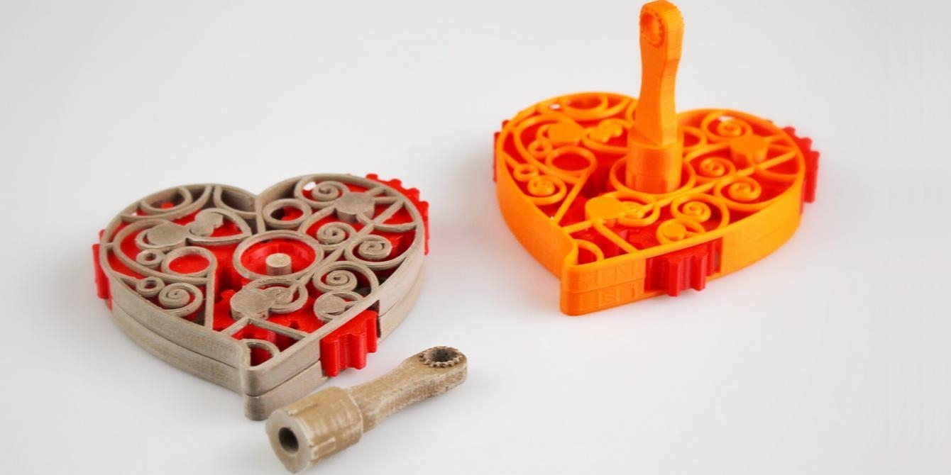 Mother s Day Gift Idea 3D Print This Amazing Geared Heart Pendant 3DPrint Additive Manufacturing Business Mother s Day Gift Idea 3D Print This Amazing Geared Heart Pendant 3DPrint Additive Manufacturing Business