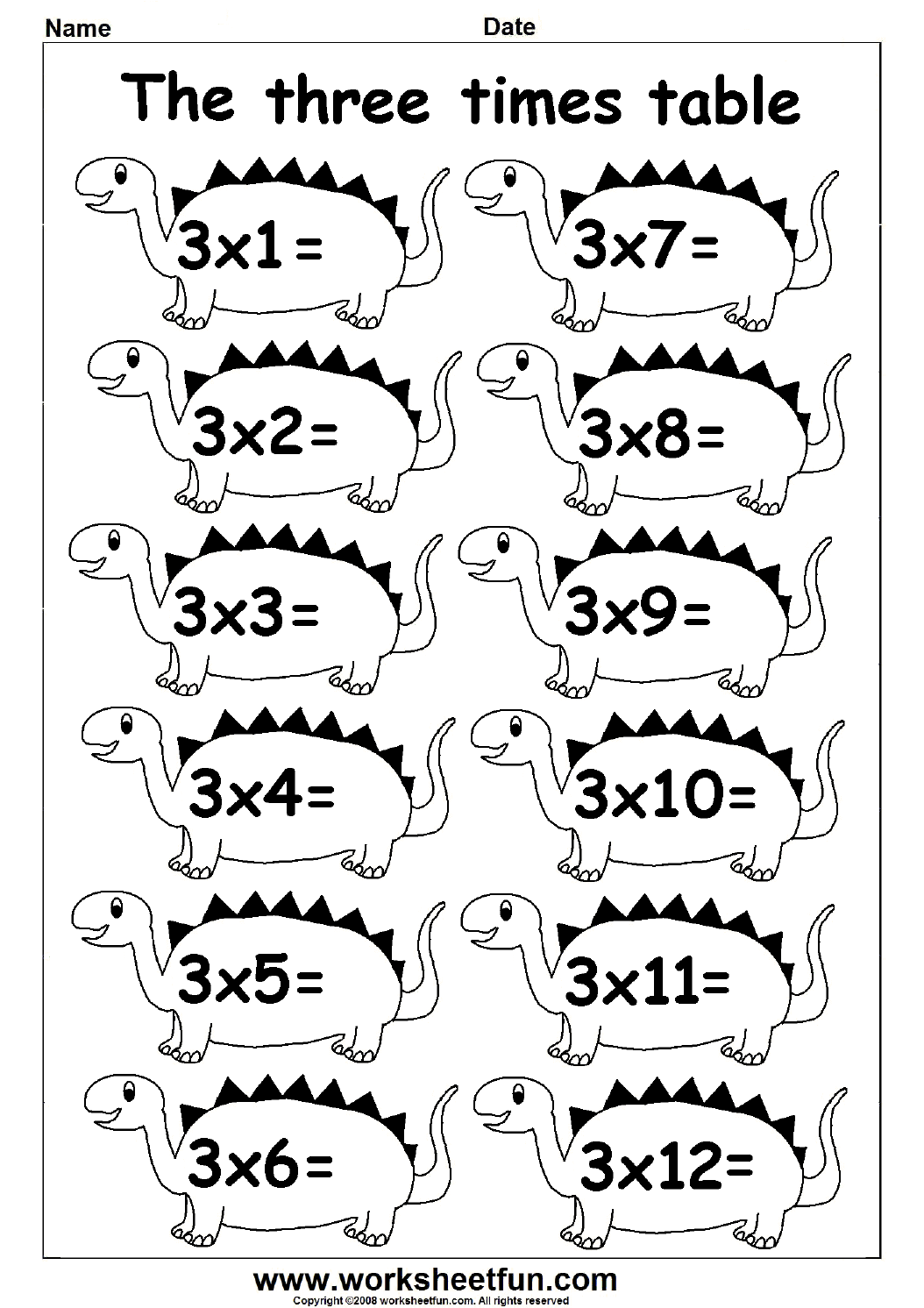 Multiplication Times Tables Worksheets 2 3 4 5 Times Tables Four Worksheets FREE Printable Worksheets Worksheetfun Multiplication Times Tables Worksheets 2 3 4 5 Times Tables Four Worksheets FREE Printable Worksheets Worksheetfun