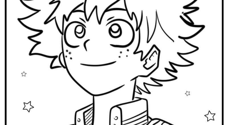 My Hero Academia Coloring Pages 26 Free PDF Printables