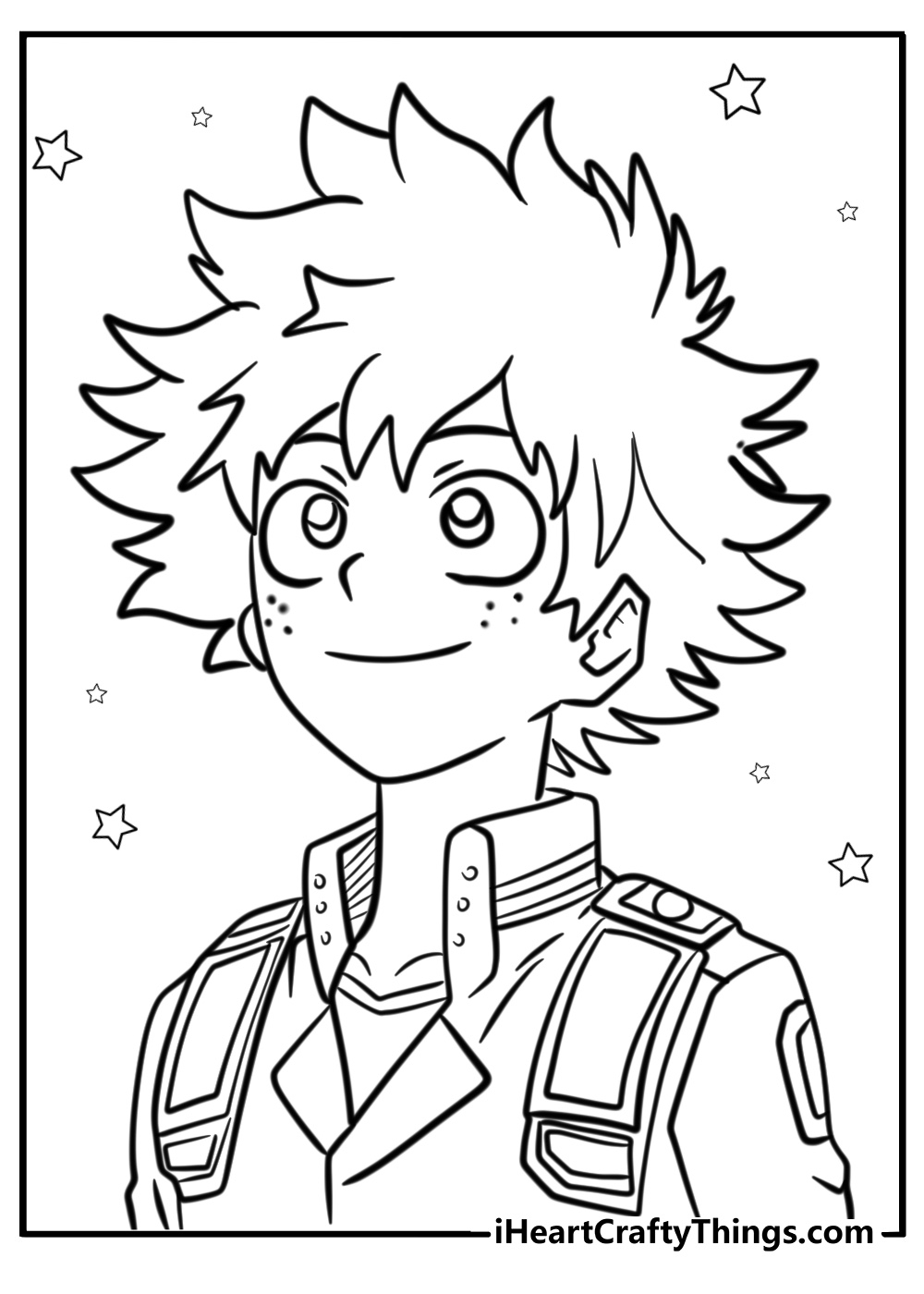 My Hero Academia Coloring Pages 26 Free PDF Printables 