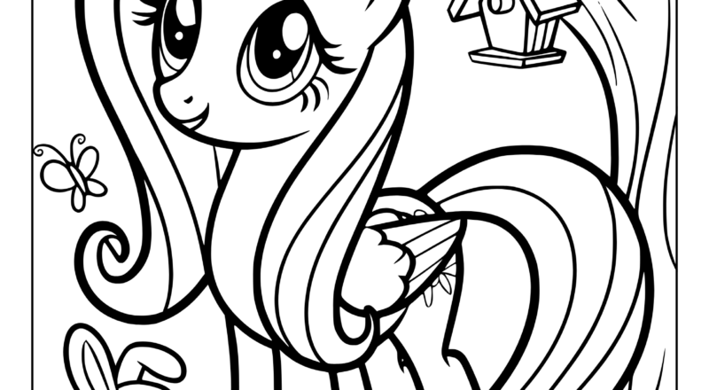 My Little Pony Coloring Pages Free Printable PDFs