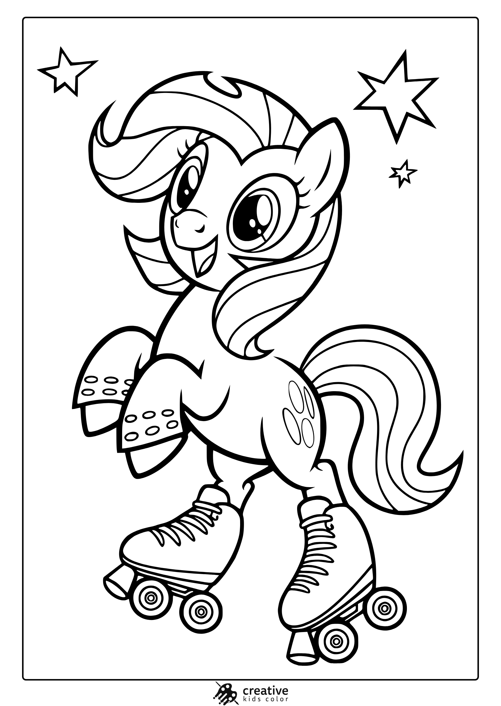 little ponies coloring pages