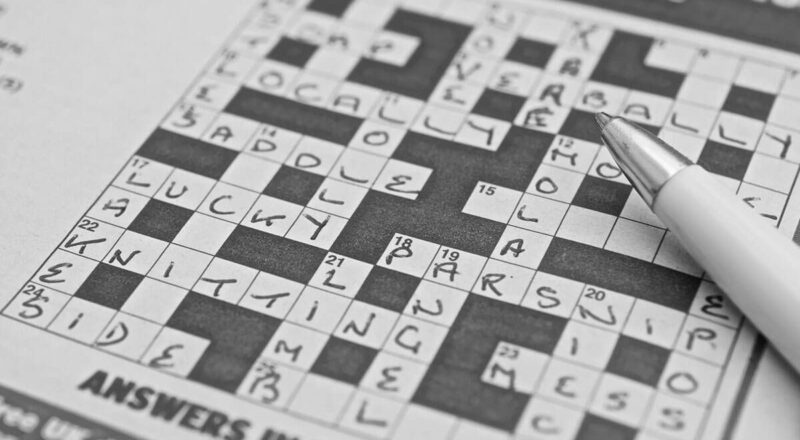 My Mother s Devotion To Crossword Puzzles