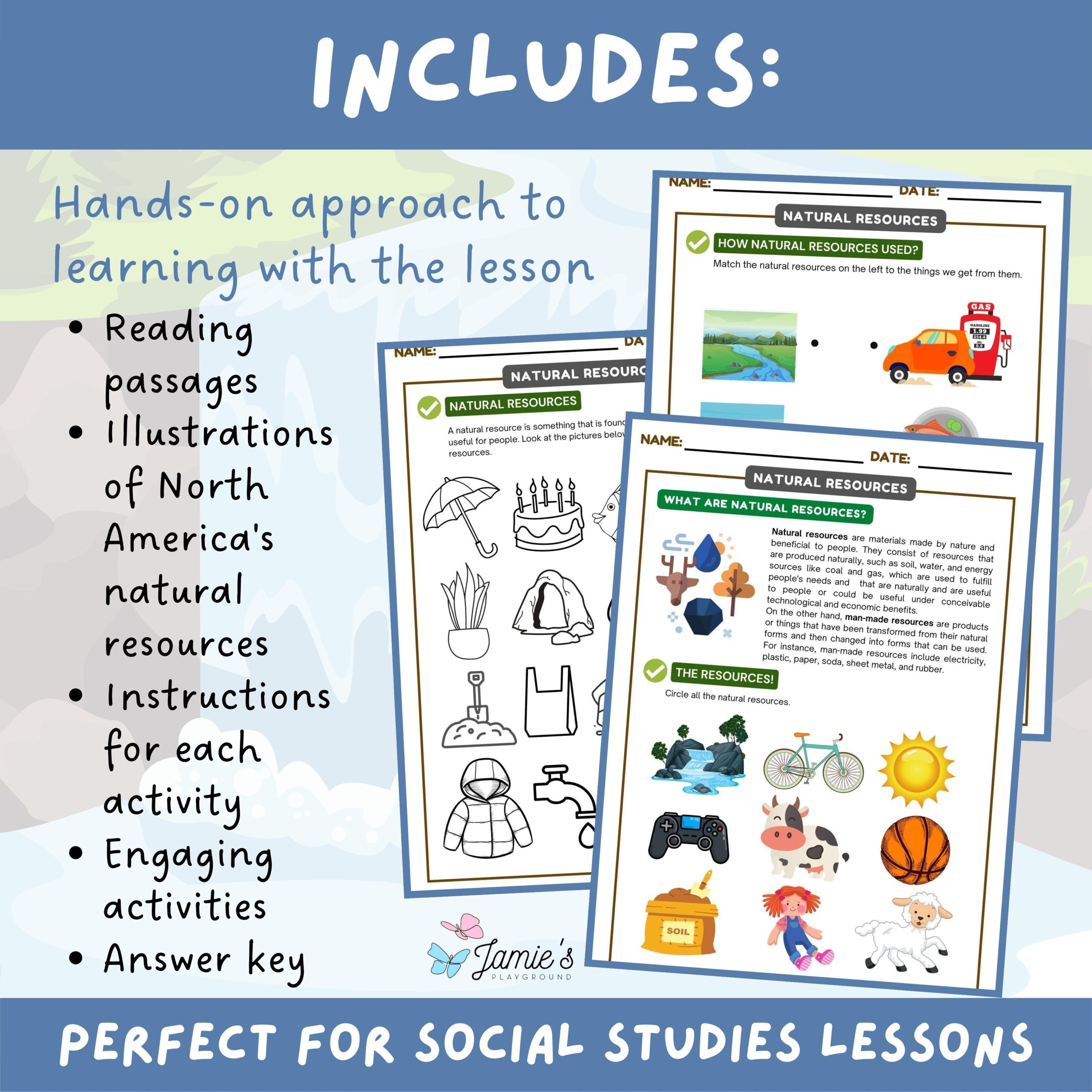 3rd grade social studies worksheets