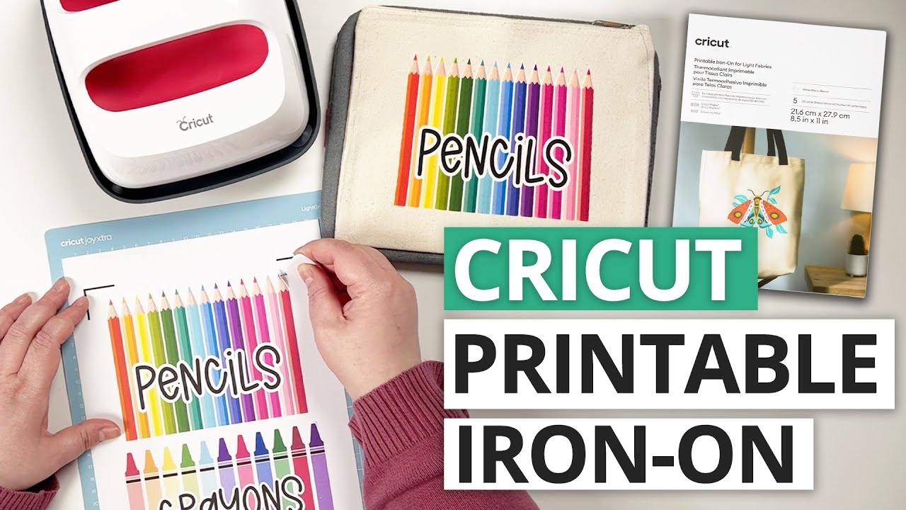 NEW CRICUT How To Use Printable Iron On For Light Fabrics YouTube NEW CRICUT How To Use Printable Iron On For Light Fabrics YouTube