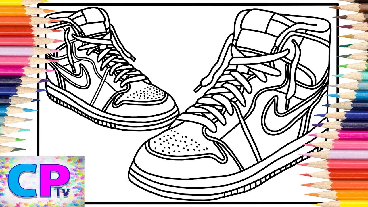 Nike Air Jordan Coloring Pages Nike Shoes Coloring 3rd Prototype I Know NCS Release YouTube