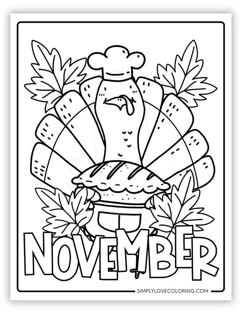 November Coloring Pages Free PDF Printables Simply Love Coloring November Coloring Pages Free PDF Printables Simply Love Coloring