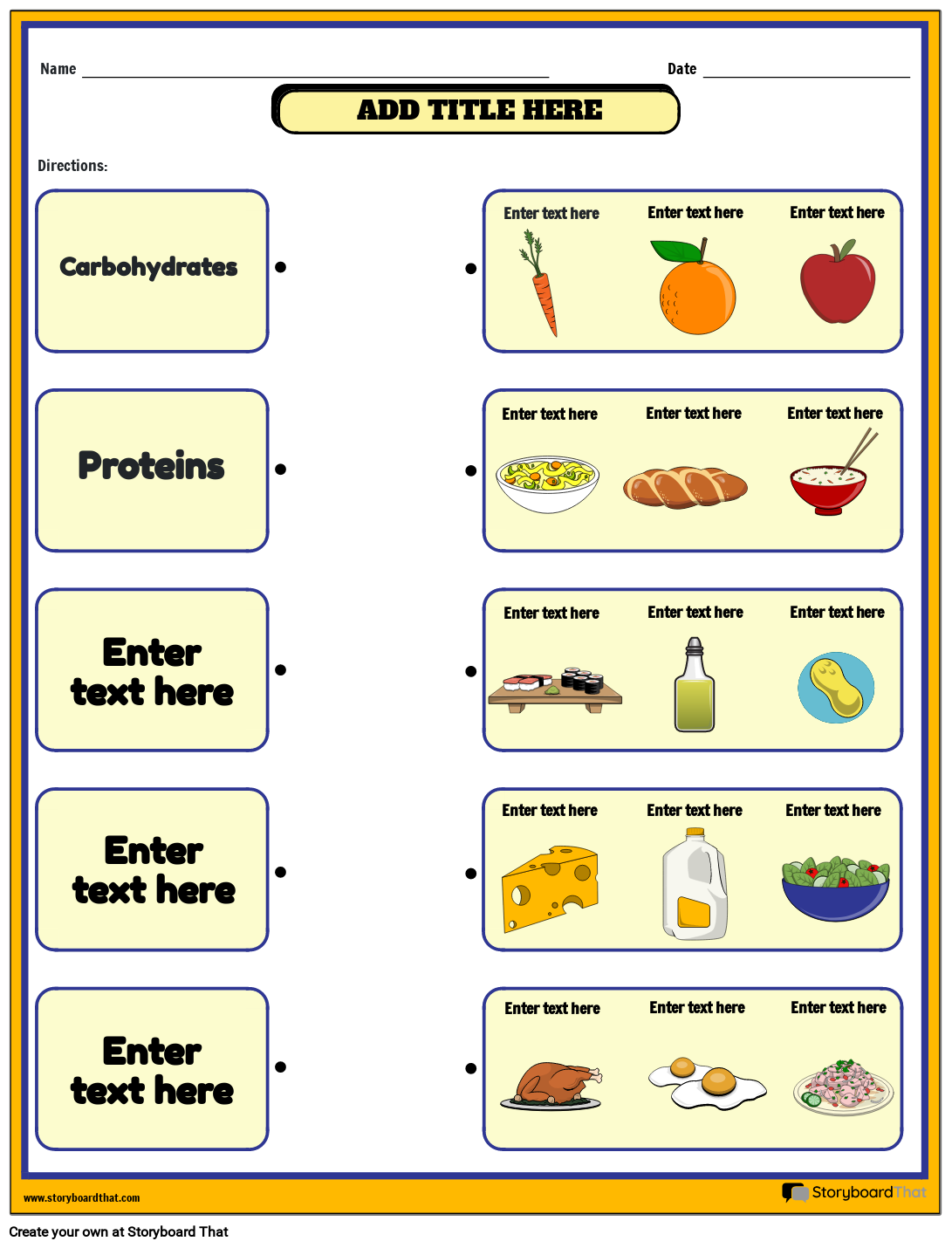 dietary and activity analysis worksheet