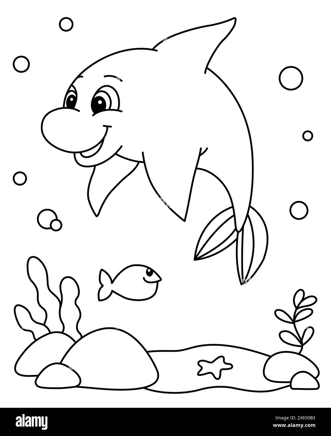 sea animals coloring page sea animals coloring page