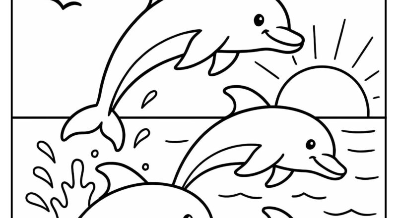 Ocean Coloring Pages Free PDF Printables To Download