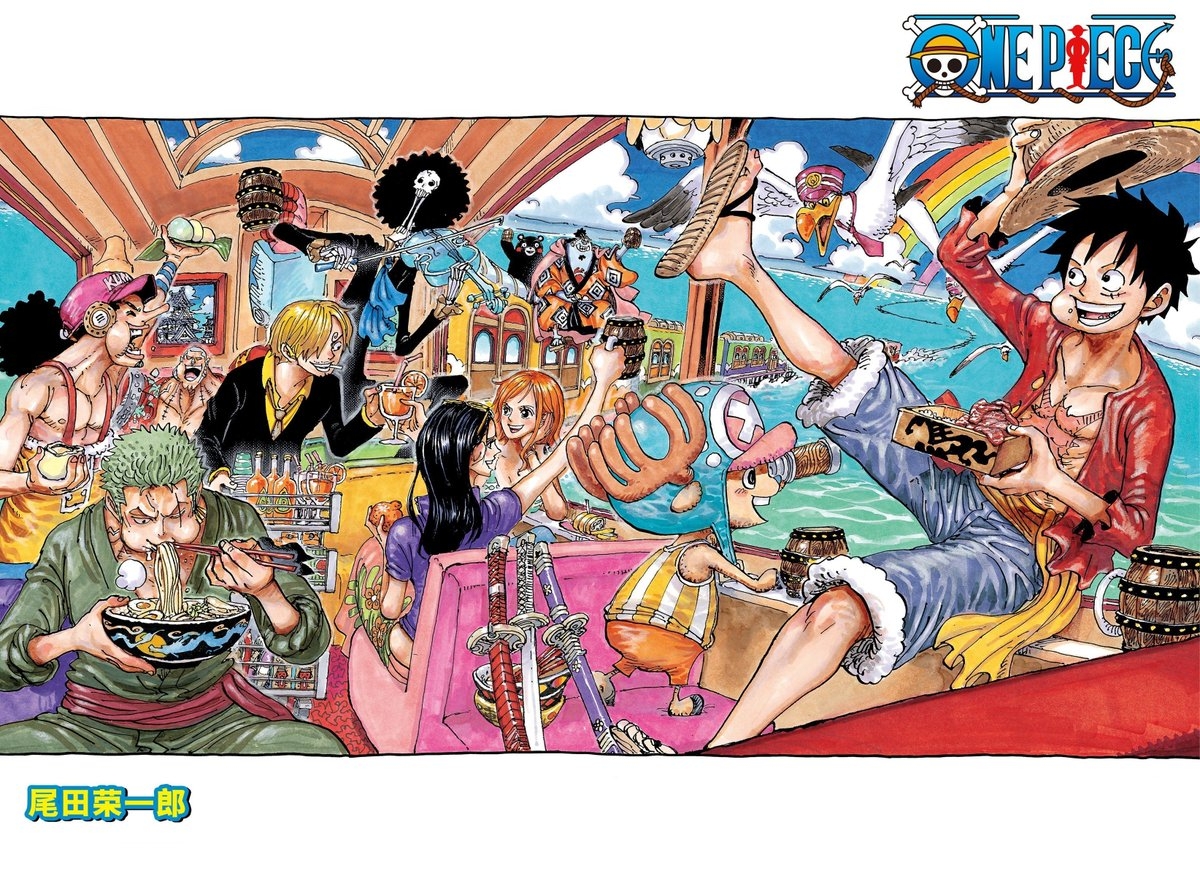 One Piece Chapter 992 Color Cover In Ultra HD One Piece Chapter 992 Color Cover In Ultra HD
