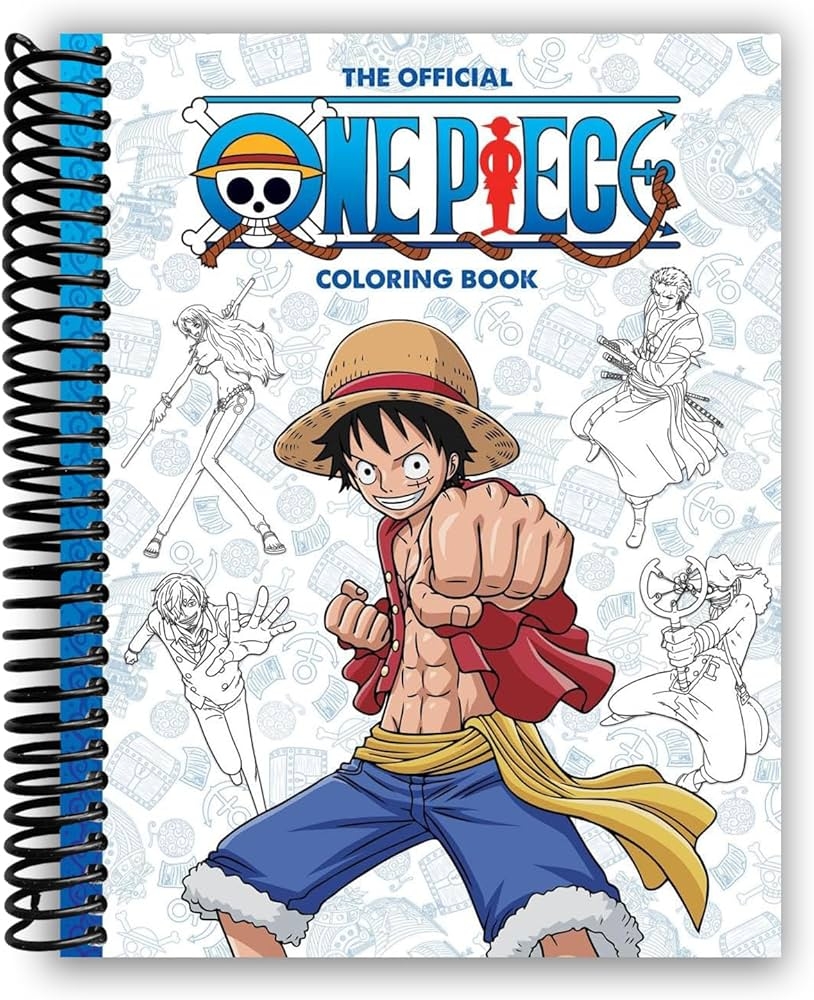 One Piece The Official Coloring Book Spiral bound Scholastic Scholastic Amazon Books One Piece The Official Coloring Book Spiral bound Scholastic Scholastic Amazon Books