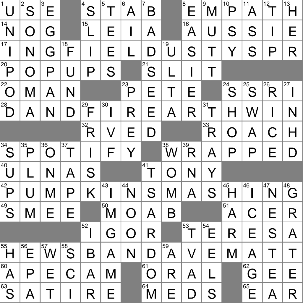 One Skilled At Reading Others Crossword Clue Archives LAXCrossword One Skilled At Reading Others Crossword Clue Archives LAXCrossword