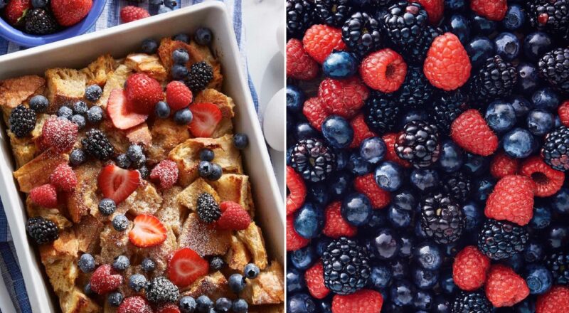 Overnight French Toast Complete With Layer Of Berries Offers An elevated Breakfast Dish Fox News