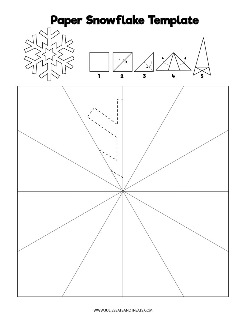 Paper Snowflake Templates FREE TEMPLATES Kids Activity Zone