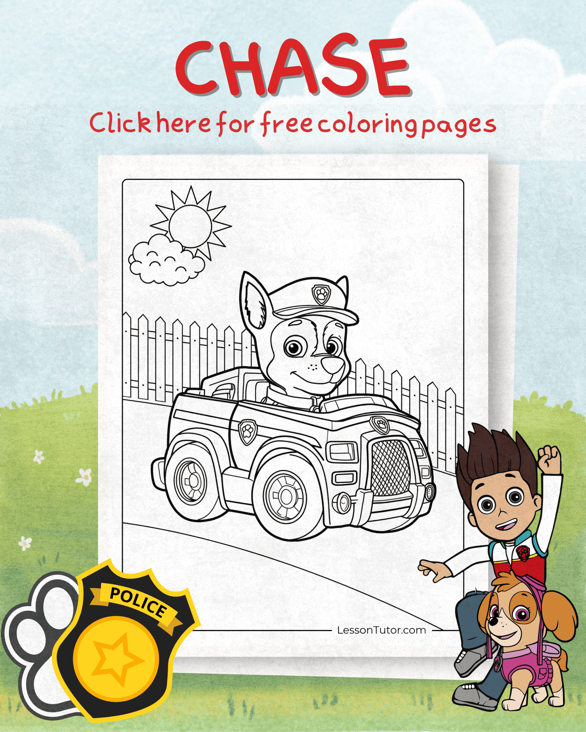 printable colouring pages paw patrol printable colouring pages paw patrol