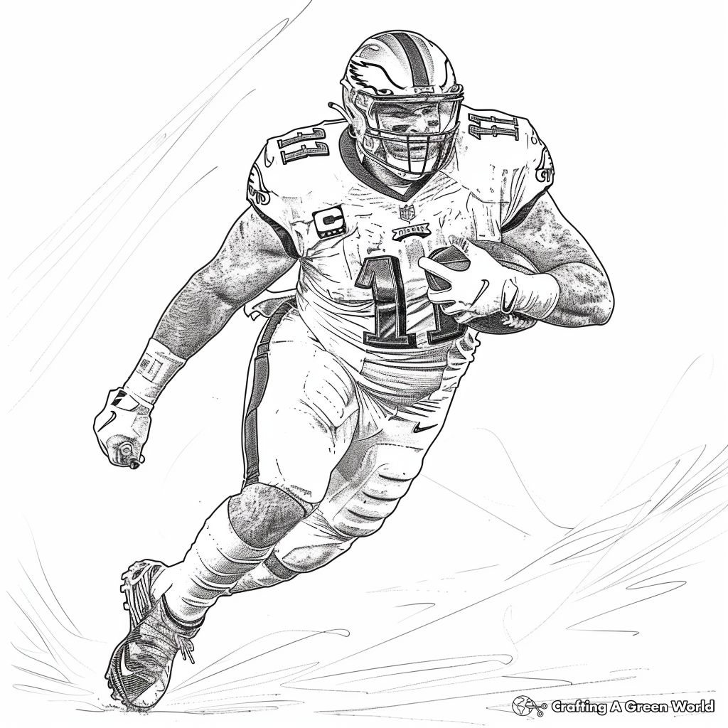 football coloring pages