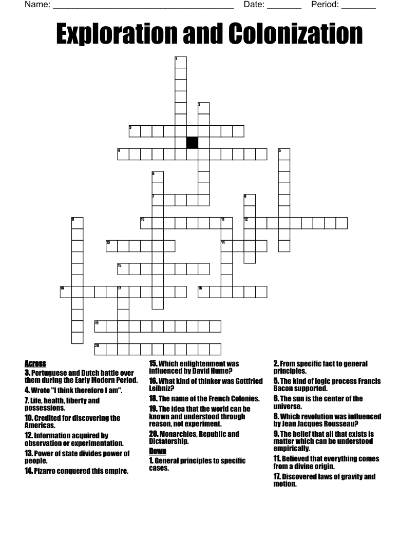 david of philosophy crossword